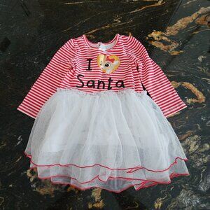 I love santa christmas dress